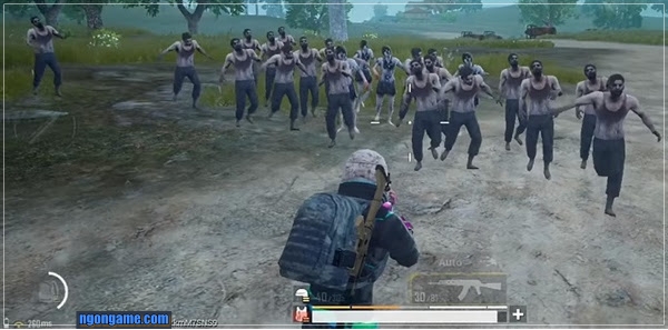 Nên dụ những Zombie thường vào một chỗ và tiêu diệt cùng lúc trong Game bắn súng PUBG Mobile 