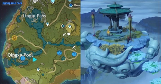 Ngon game - Đảo Tatarasuna vùng đất bị ô nhiễm “họa thần” nghiêm trọng trong Genshin Impact Map